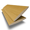 Kensington, Maple - Full Height Twist&Fit Plantation Shutter
